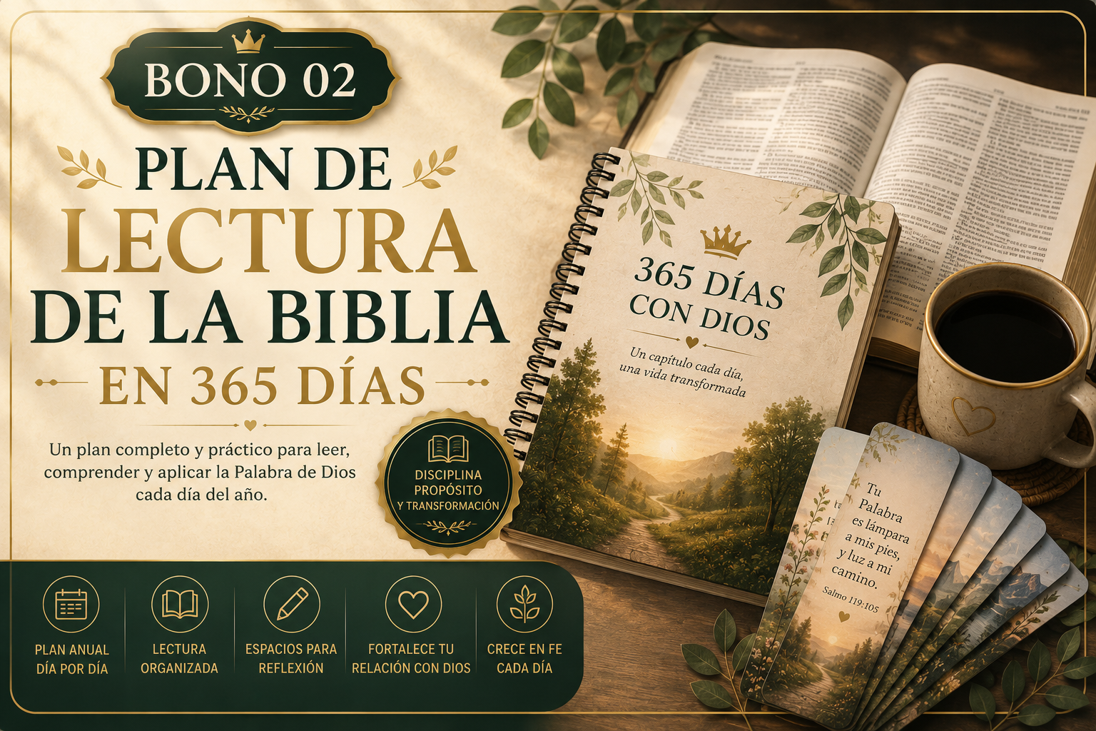 Bono incluido: Plan de Lectura De La Biblia
