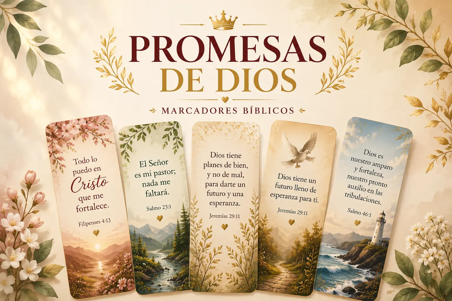 Marcadores bíblicos de la categoría Promesas de Dios